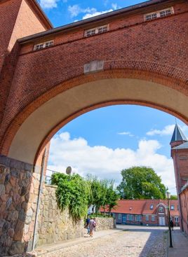 Sukkenes Bro i Viborg, hvor anklagede tidligere blev ført fra arresten til Vestre Landsret- Foto: Maagaardphotos.dk